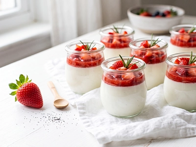 Vanilla Panna Cotta